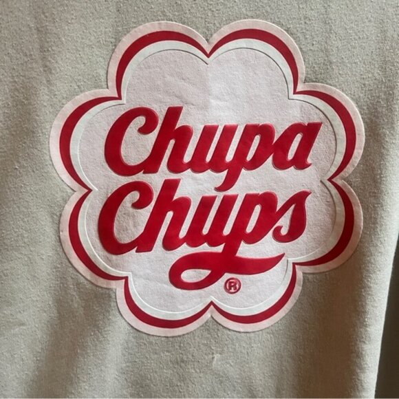 Divided H&M Chupa Chups Logo Crewneck Sweatshirt Sz XL - Picture 2 of 8